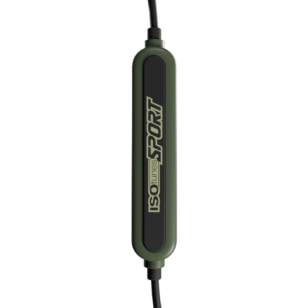 ISOtunes Advance Tactical BT Hearing Sport Shooting Bluetooth Earbuds: Protection (Green)