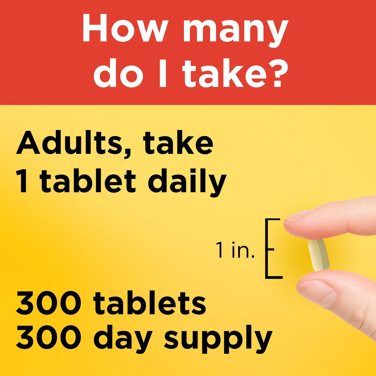 Count Nature 1000 300 Made Strength C Vitamin mg Dietary Extra Supplement, Tablets,