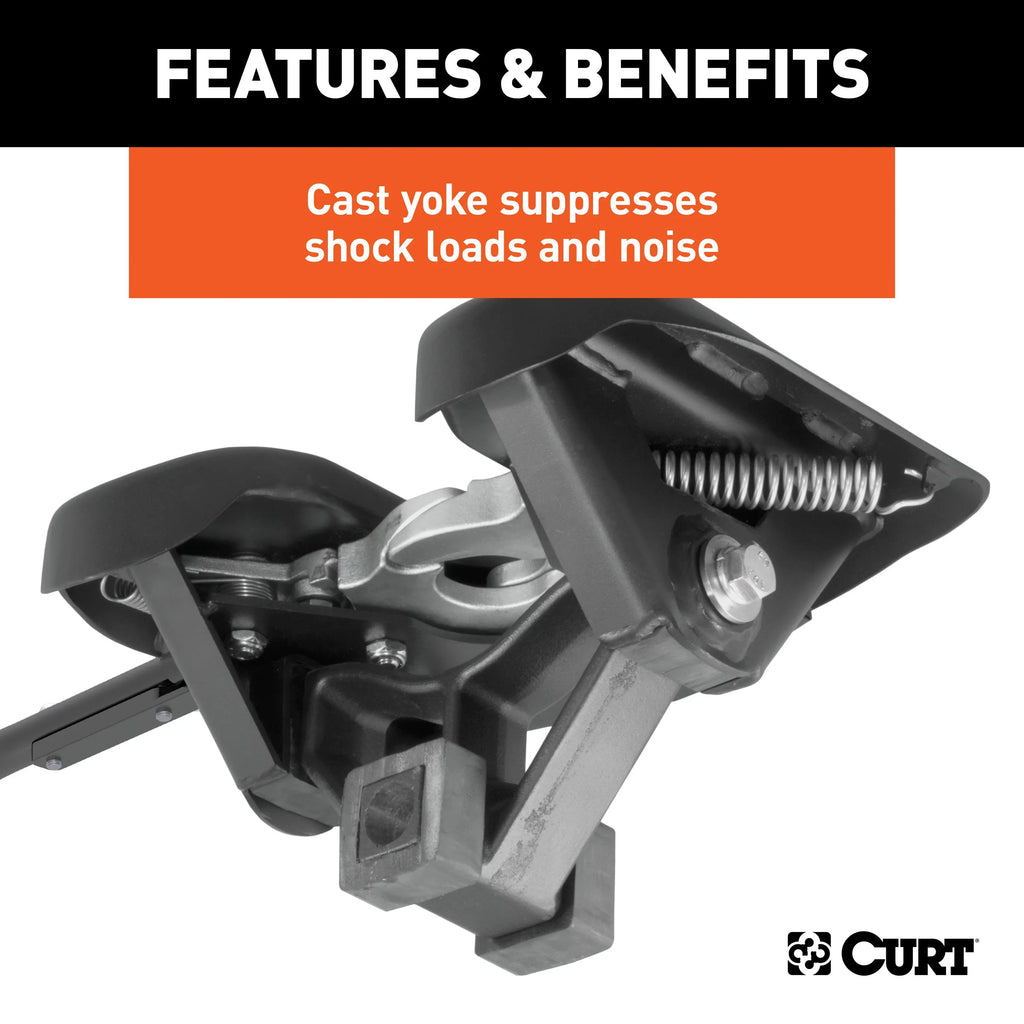 Head Q16 5th CURT Hitch Wheel