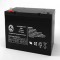 AJC Is 12V Scooter Drive 55Ah This Battery - Tacahe Brand an Dalton Replacement PC1350 Mid-Wheel Mobility