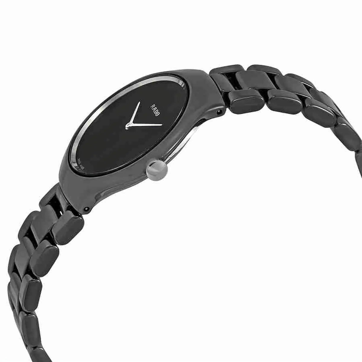 Dial Rado True Black Thinline Watch R27742192 Ladies