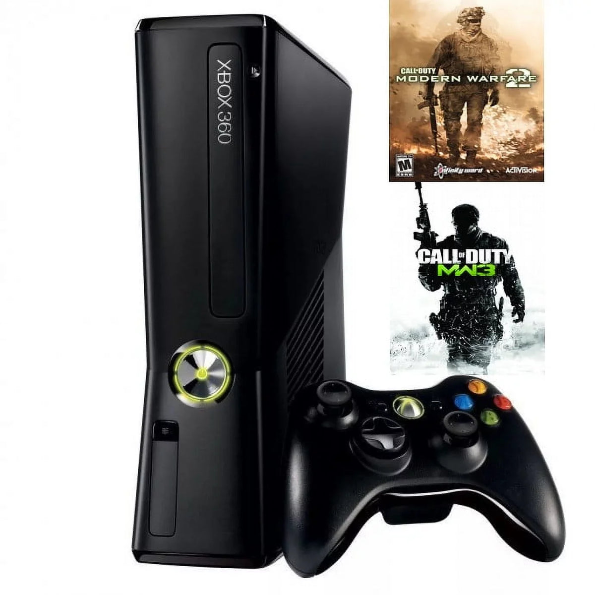 4 of 360 Duty Xbox Console 3 Pre-Owned Modern 4gb 2, Call Warfare Microsoft Bundle and