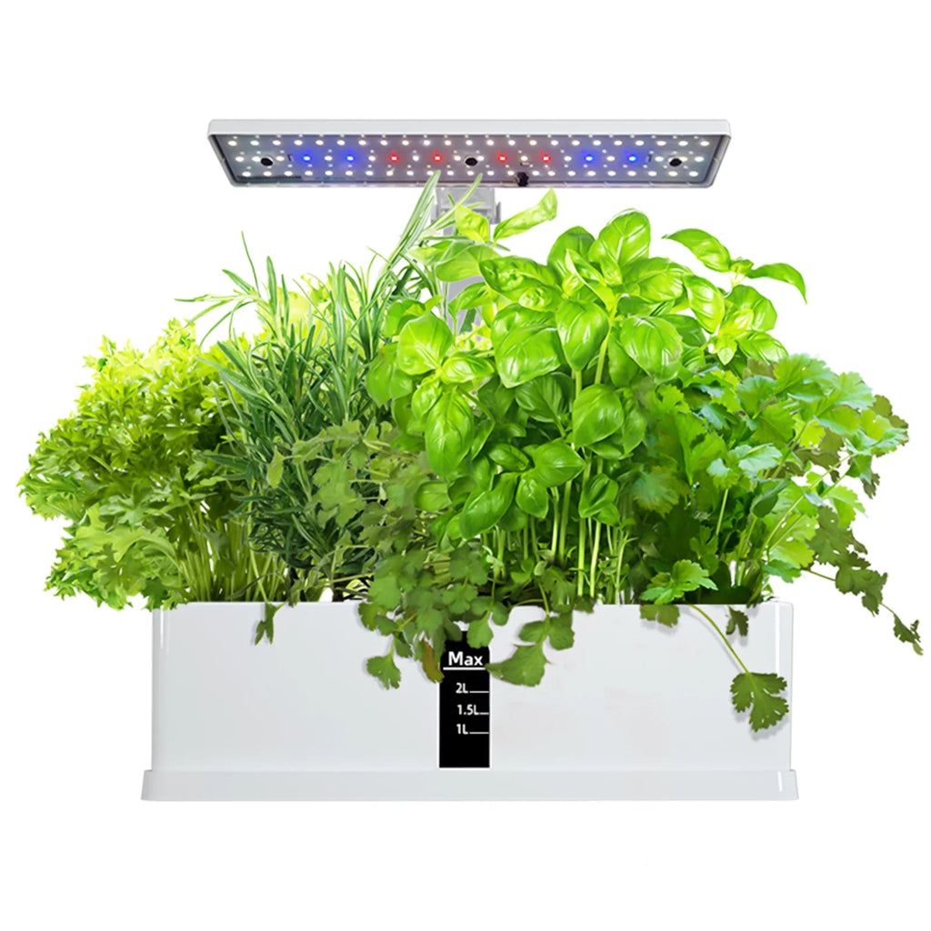 Smart – for Home, Indoor and Kit Timing LED Perfect Garden Height and Office, Adjustable Kitchen with Pinnaco Hydroponic