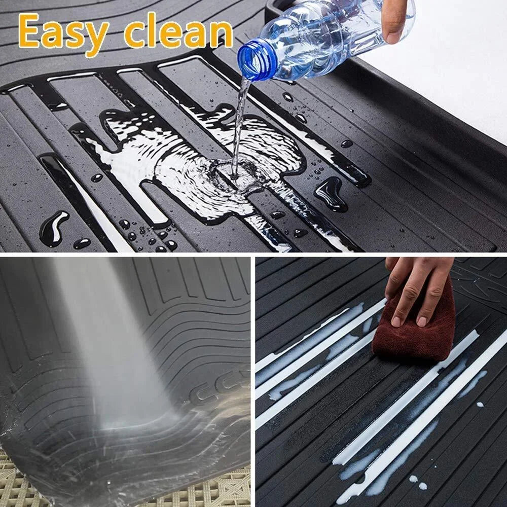 2019-2023 Waterproof Custom for Cherokee TPO Carpets Trunk Liner Jeep Mats Cargo