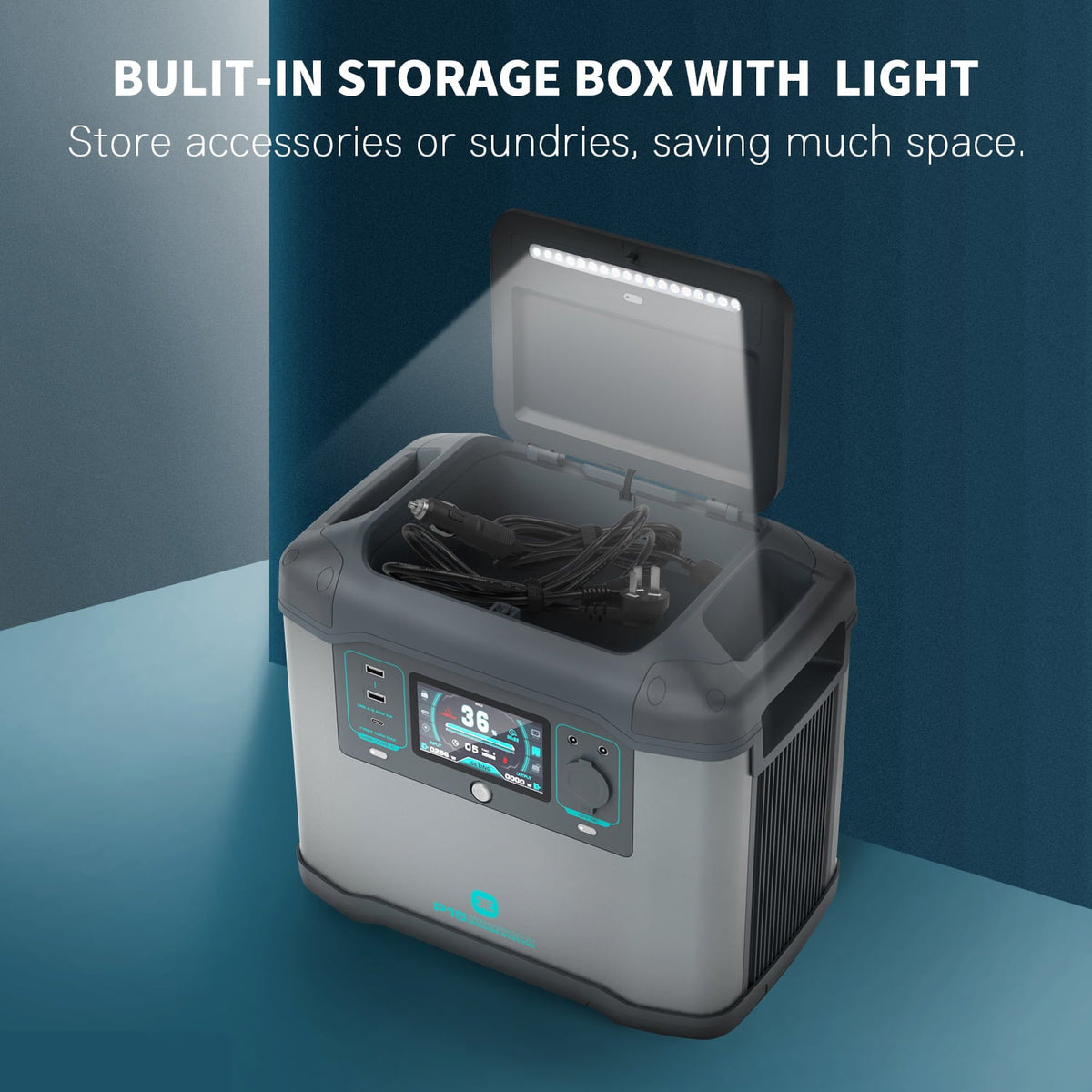 Use Camping Emergency Station Power Quick Battery Charge, WHDZ up 8 Portable Generator Devices,Backup Solar 1008Wh,1500W to for Charge Home