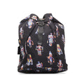 Authenticated Robot Fabric (New Black Prada with Tessuto Pre-Owned Unisex Defects) Nylon Backpack