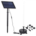 Pump Powered Pond 10V8W Panel Arealer DIY Pump Fountain with Kit Adjustable FishSmall Birdbath Fountain Fountain Solar Pump Pool Patio Lawn Solar Garden Panel for