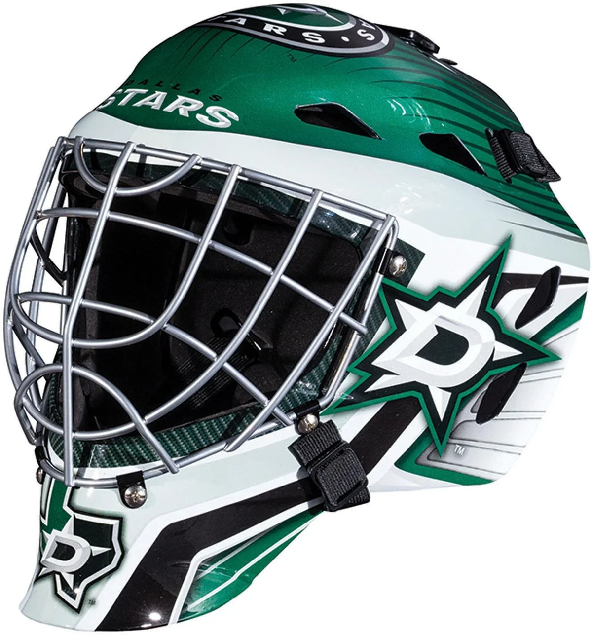 Unsigned Full-Size Sports Replica Mask Stars Franklin Dallas Goalie