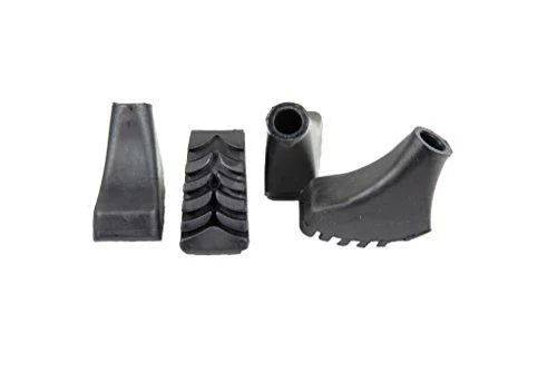 poles mons ix tips peak nordic walking rubber (4-pack)