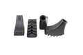poles mons ix tips peak nordic walking rubber (4-pack)