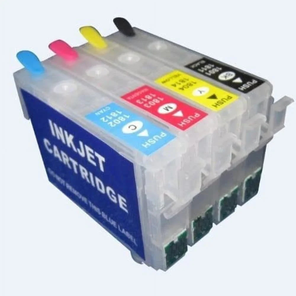 212XL WF-2850 Ink XL Ink Empty Pigment, DTF for Epson for Fit Single-use WF-2830 Chip 212 Dye, Conversion Printer Sublimation Cartridges with Cartridge XP-4100 Printing 4105