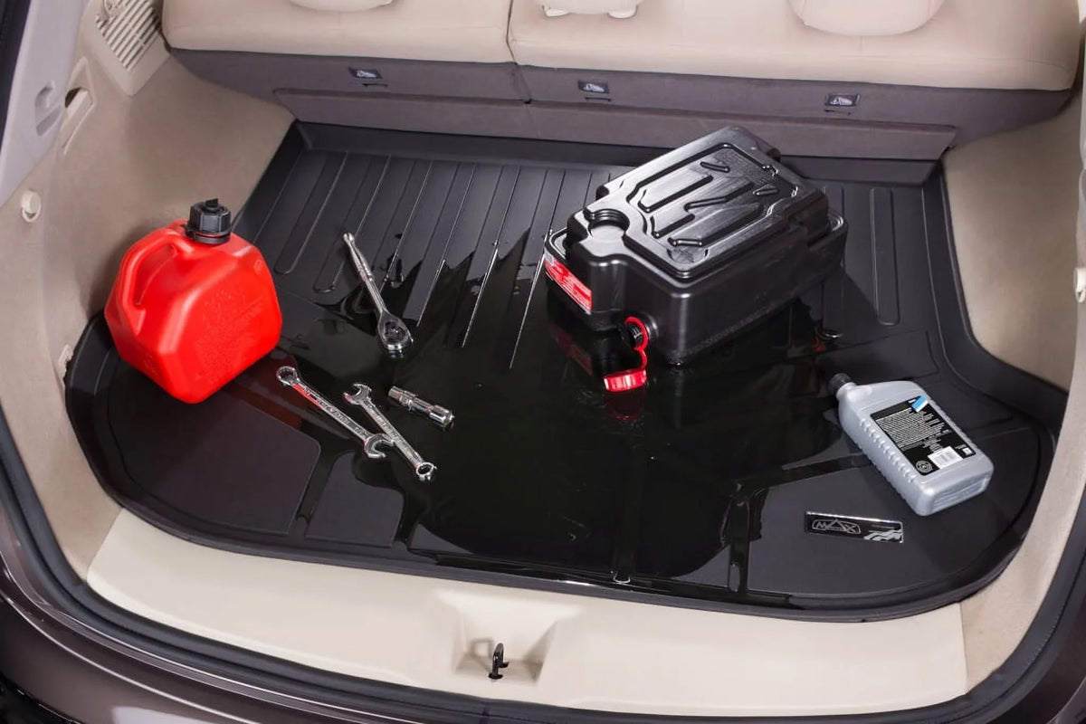 Trunk Fit Black 2007-2014 Edge Floor Ford / All Cargo Custom MKX Mat 2011-2015 Lincoln With Compatible Liner SMARTLINER Weather