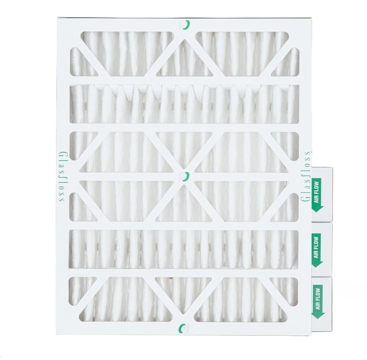 3-3/4 Exact Furnace 4. 10 23-3/8 20x24x4 Glasfloss Air 19-3/8 AC Size: MERV Pleated ZL Filters. x of Box x