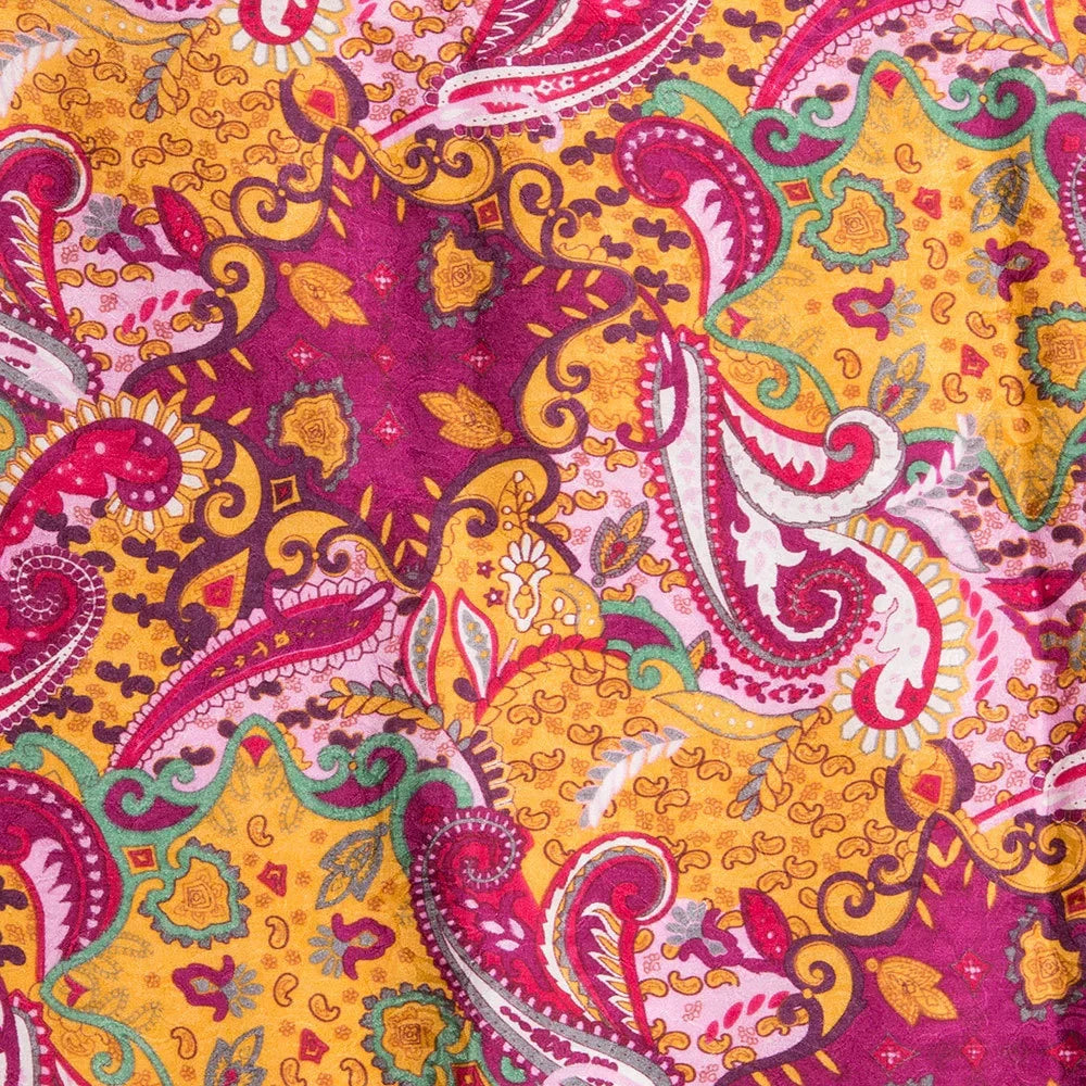 Yellow Paisley Traders Berry/Raspberry Lemon Wyoming