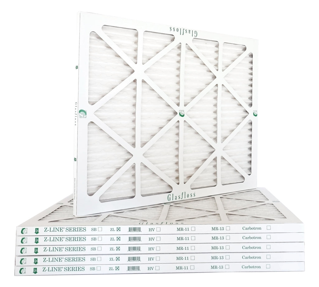 Filter Home - MERV Pleated - Air (Pack USA. 10 AC HVAC Air or The Filter of 2" Made Glasfloss Furnace - - Filter 25x25x2 - - or 6) Air Office In