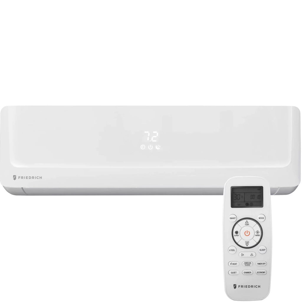 Tri-Zone with Pump Mini Floating with Pro Heating BTU Bundle 9000 Heat and 24000 Air Air Air Pro Floating Conditioner Friedrich Air Indoor Conditioner BTU Split