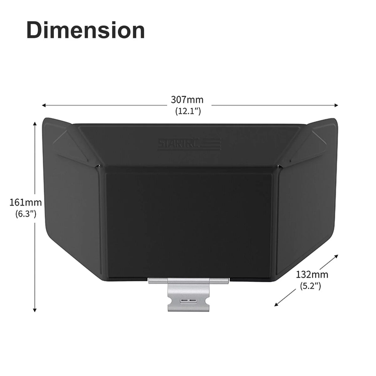 RC Pro Accessories for DJI Mini Sunshade Hood Protector Cover 3 Controller Sun