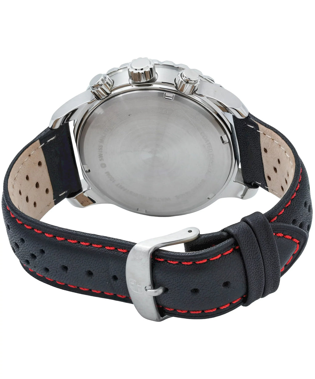 Roadster 01.0853.305 Swiss Watch $400 Men's Military NEW VICTORINOX Chronograph