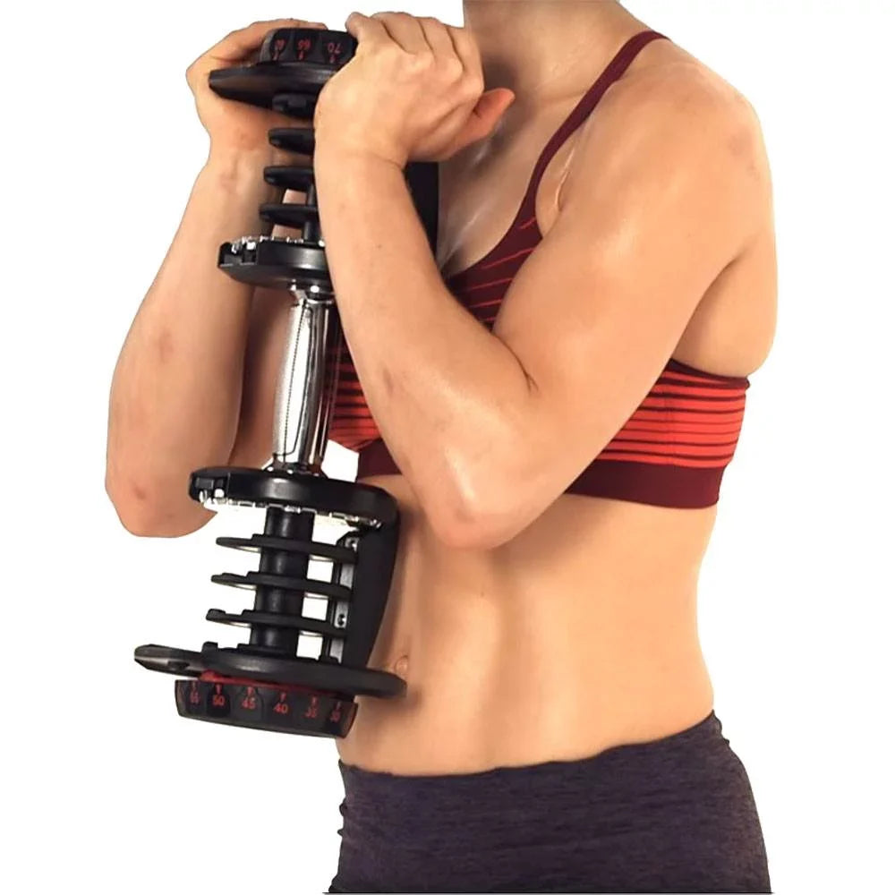 Bowflex Weight Pack) (Single) w/ SelectTech Adjustable Dumbbell Workout 1090 (3