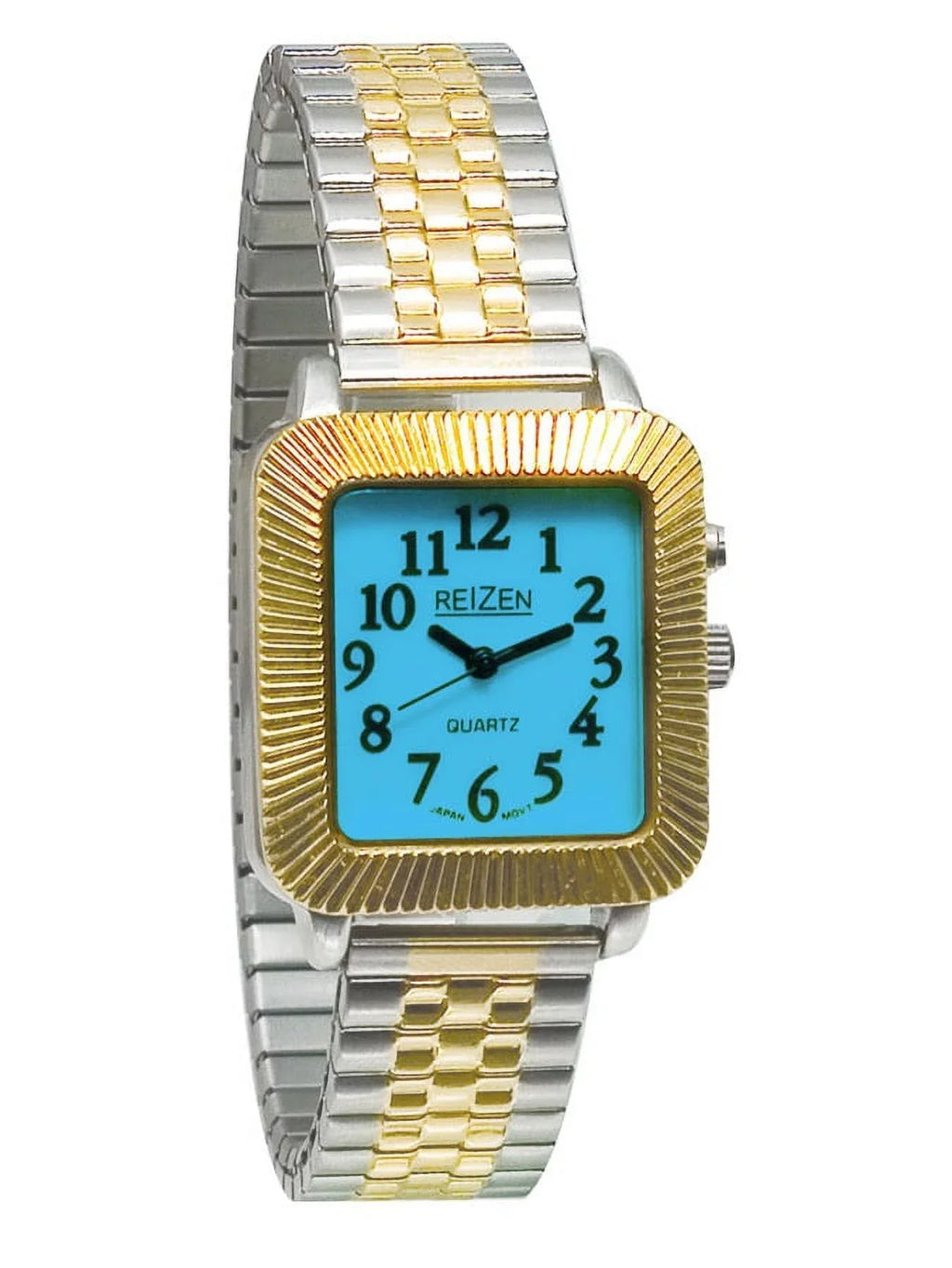 Expansion Band with Watch - Square Face Unisex Glow-in-the-Dark
