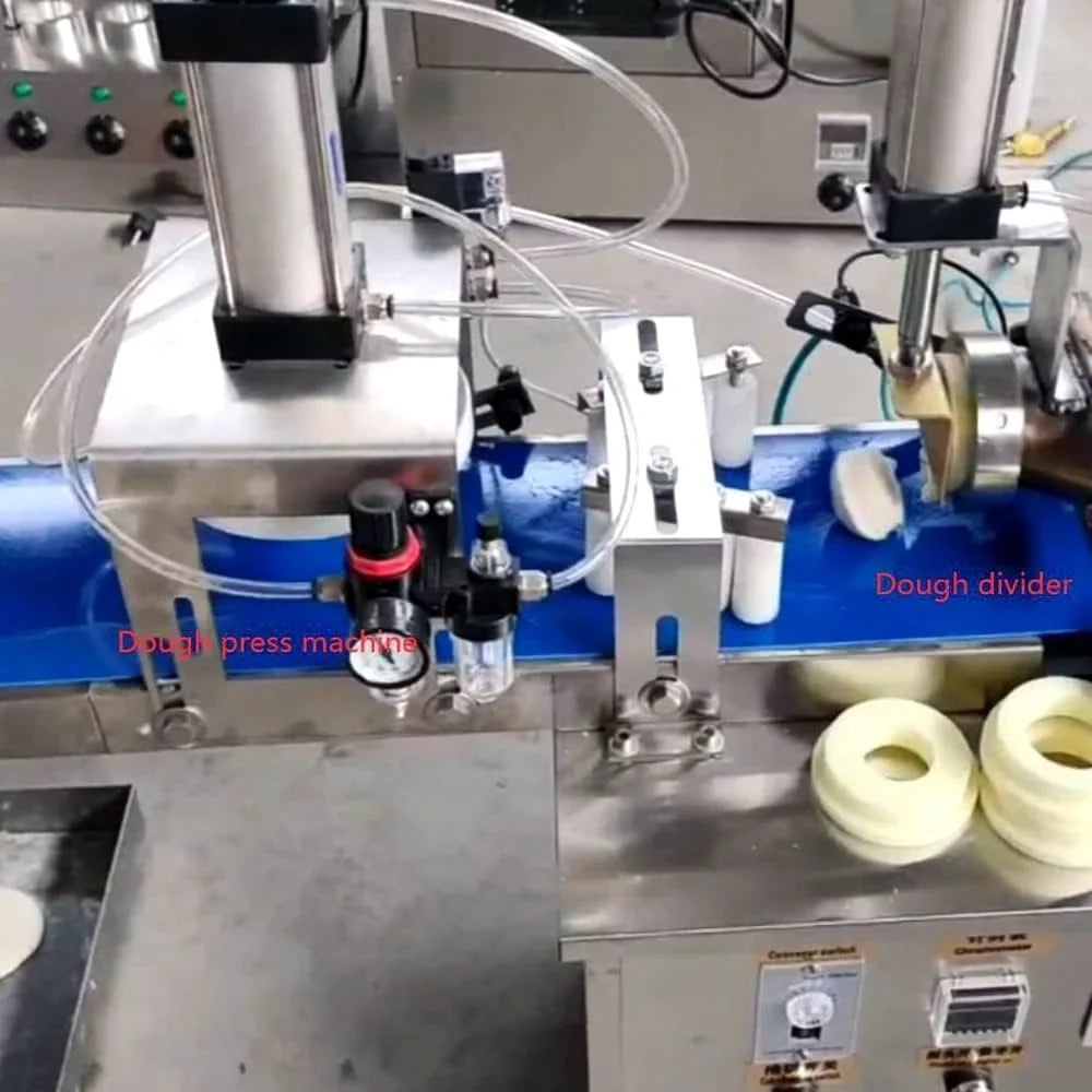 Divider Dough Dough and Pastry Press Cake PreAsion 110V Machine Pizza Full-automatic