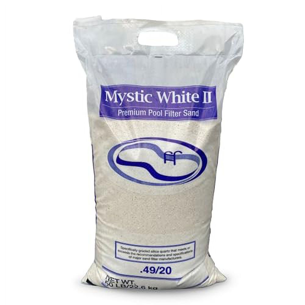Sand Bag II - Mystic 50lb Filter Pool White Swimming