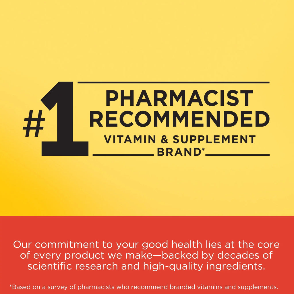 Count Nature 1000 300 Made Strength C Vitamin mg Dietary Extra Supplement, Tablets,