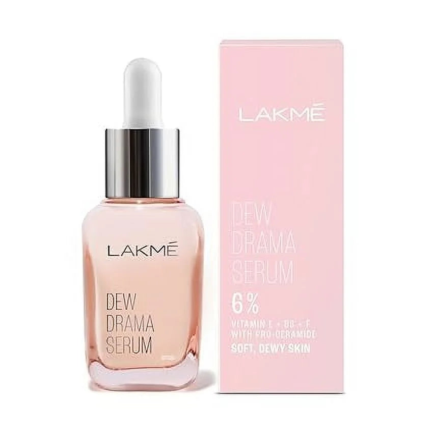 improved Drama Skin, Radiant Dewy, Serum 6% for & Lakme 15ml Skin Dew Barrier