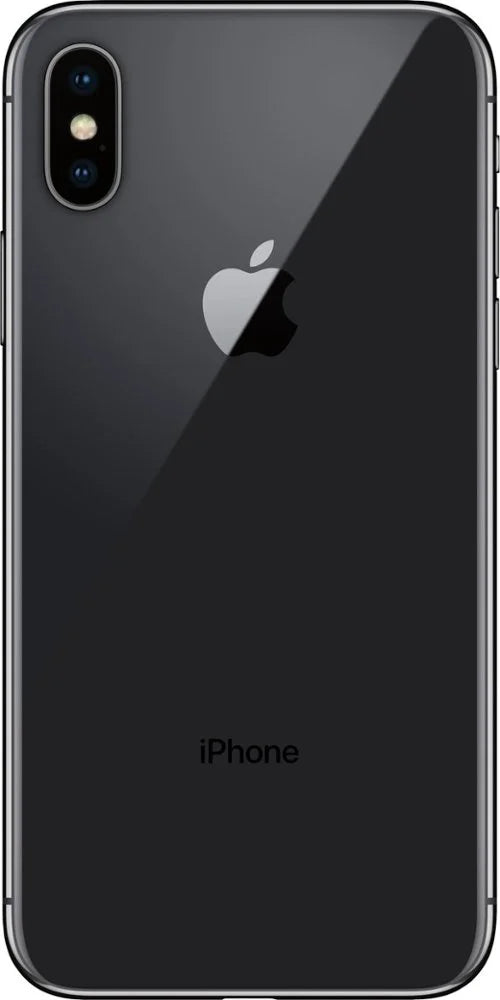 '- X Apple (Refurbished) Gray AT&T iPhone Space 64GB, Restored