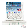 Air 14.5x7/8 Filter - - - Size: (Actual Made USA Glasfloss -Qty:4 MERV in 14.5 Furnace x 10 15x15x1 inch)
