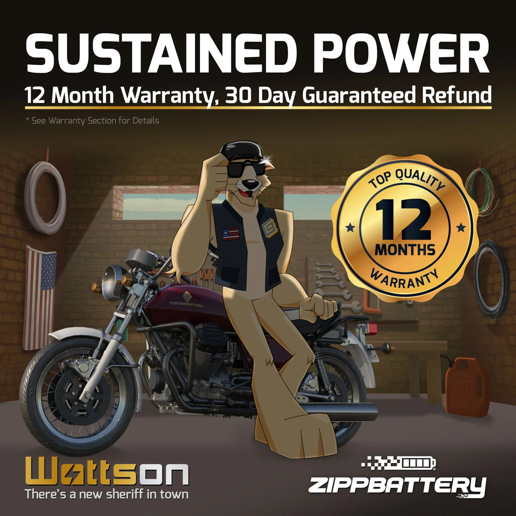Battery 06-'17 Ytx5L-Bs Zipp Battery Honda Motorcycle 150Cc Crf150F For