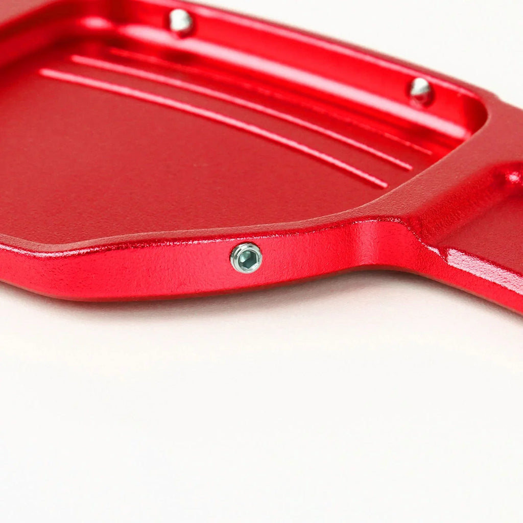 With Wheel Q3 Cover A8 Tech S5 A7 A6 SQ5 RS6 Shifter Q7 A5 S7 Audi (Red) S8 Q5 A3 Compatible Steering Trim, Aluminum RS3 Paddle CNC S6 A4 Xotic S4 Alloy, S3