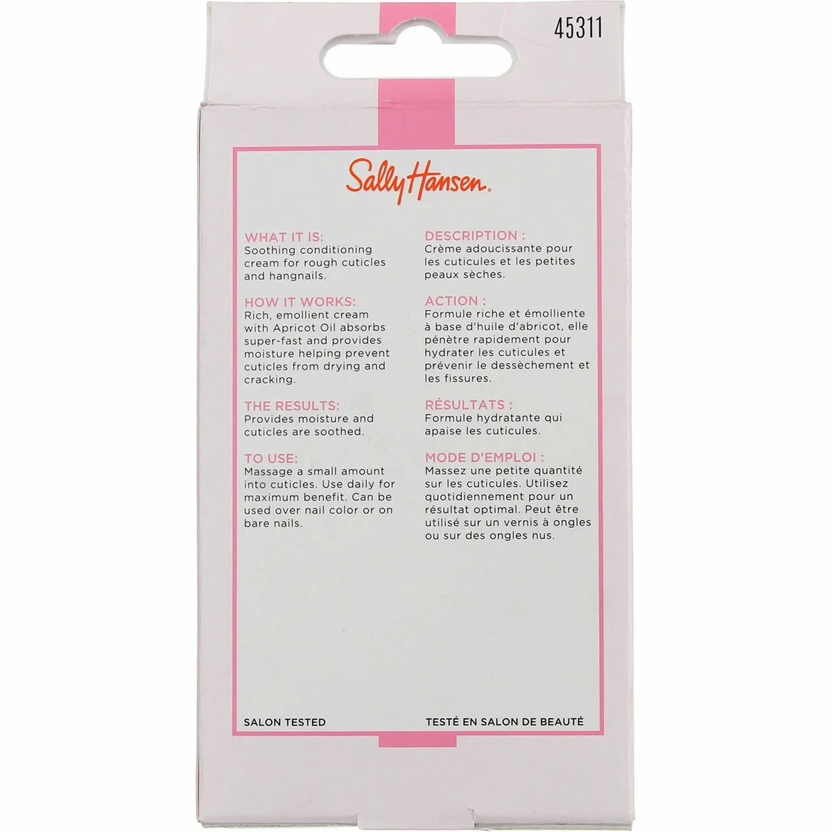 oz Hansen Massage Cuticle Pack - 4 Sally Cream 0.4