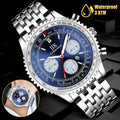 Waterproof Men Quartz De Watch Relojes Stainless Bracelet Luminous Steel Hombre