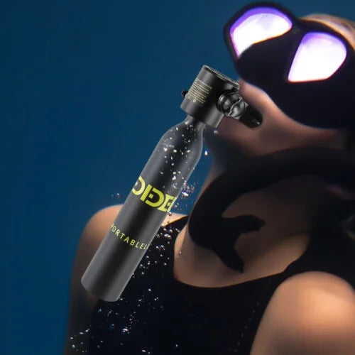 Equipment Cylinder Diving Dive Tank Tank Oxygen Scuba Breath Underwater Mini