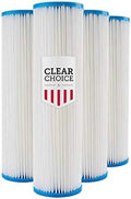 Replacement Choice System Water X Micron Sediment 10 Filter Filter Clear RO 4-Pk Inch Cartridge 2." 20 Water 10 SPC-25-1020, X