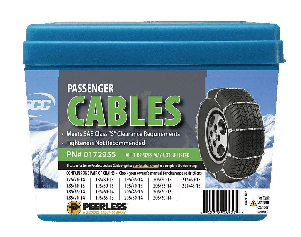 Passenger #0172955 Car Tire Peerless Cables, Chain