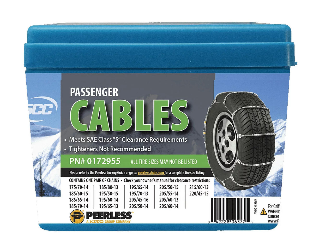 Passenger #0172955 Car Tire Peerless Cables, Chain