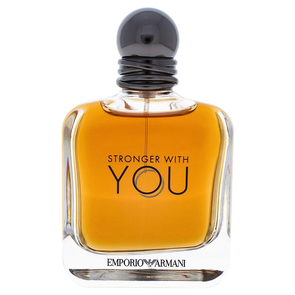 Emporio Eau With Armani 100ml/3.4oz Giorgio Spray Toilette Armani Stronger De You