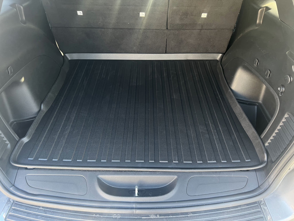 Car Custom for Protection All-Season Premium Black - Trunk - for WK Jeep Grand 2011-2021 Laser Cargo Cherokee Mat Cherokee Grand 3D - Trunk Jeep Shaped 100% 2022 - Liners Measured Cargo Mat Liner Fit