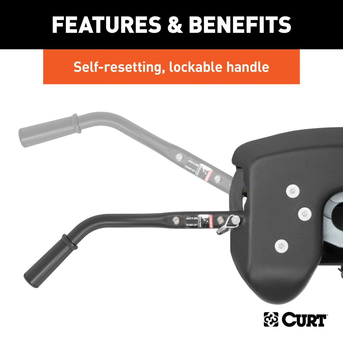 Head Q16 5th CURT Hitch Wheel