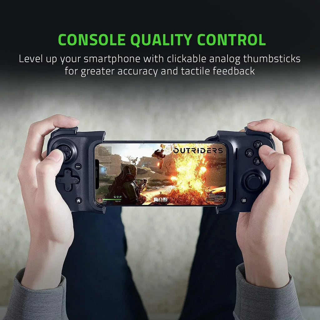 Razer Electric - Cleaning Axtion Gaming Controller Used for Kishi With - Bundle Black Bolt iOS - kit