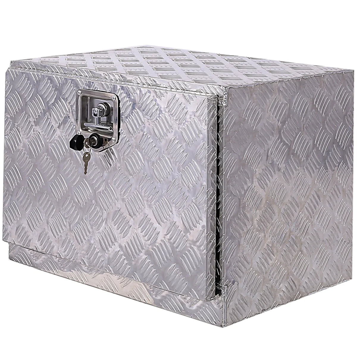 Tool inches Jarbalai Lock Box Box, Silver Trailer Storage Box, Bed 24 Keys, Pickup w/ Underbody Tool Storage Organizer, Truck Box, Aluminum RV Tool Outdoor