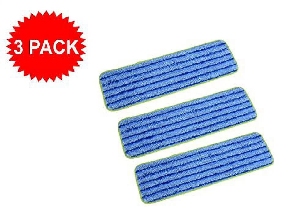 Starfiber Pack) Scrub (3 Star Mop Microfiber Pad Super Pro