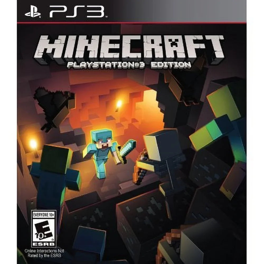 3 PlayStation Refurbished - Minecraft