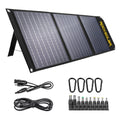 Charger Solar 60W Foldable Battery Panel, Solar USB 12V Portable ROCKSOLAR
