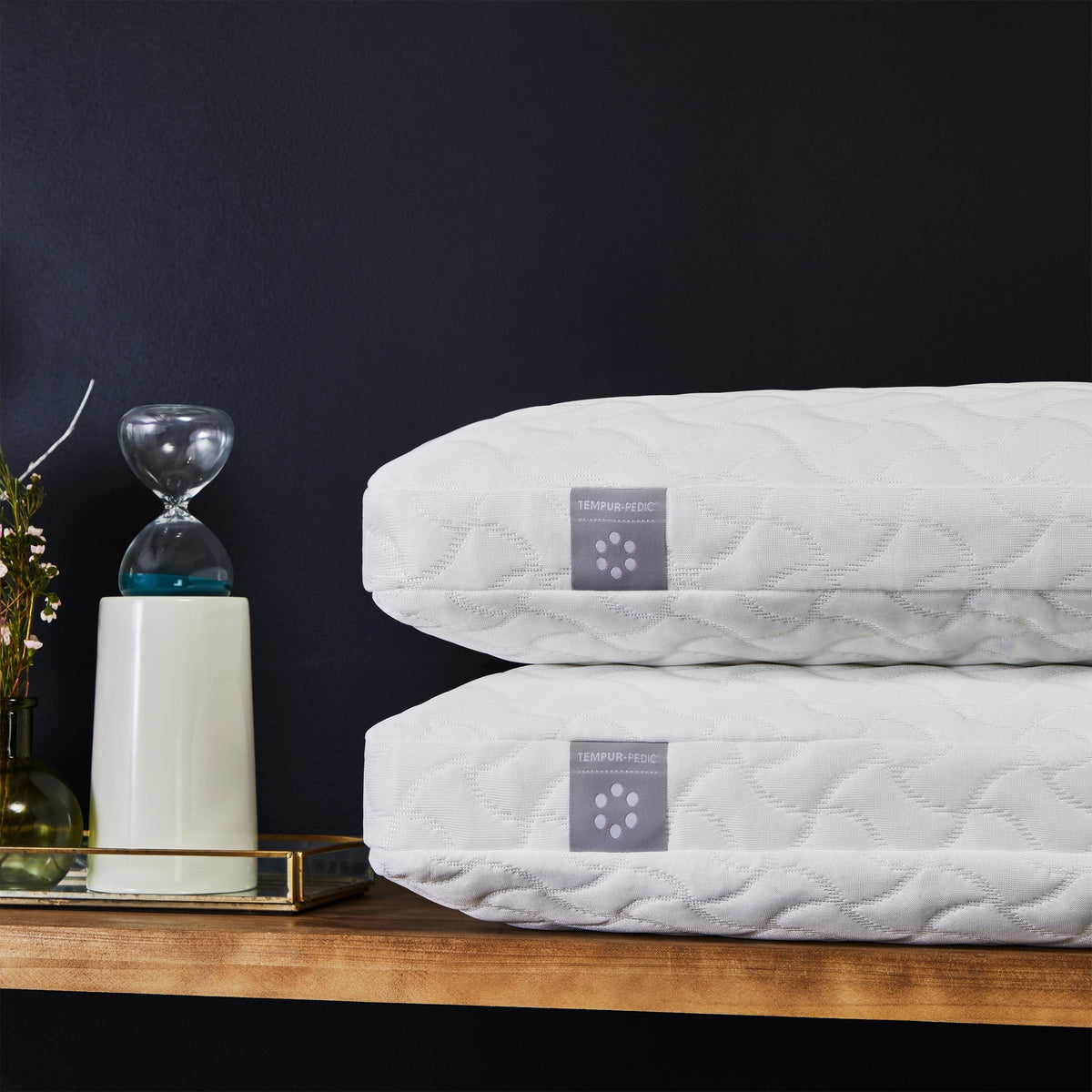 Cloud Bed Queen, and Sleepers, Foam Pack Side Pillow Tempur-Pedic Back Memory for 2