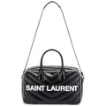 Duffel Miles Bowling Calf Saint New Black Leather Laurent 525145 Bag Logo