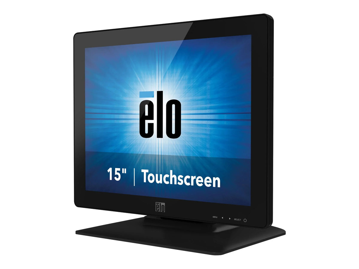 E394454 in. Monitor, 4 15 1523L Black Elo-Touchscreens Touchscreen