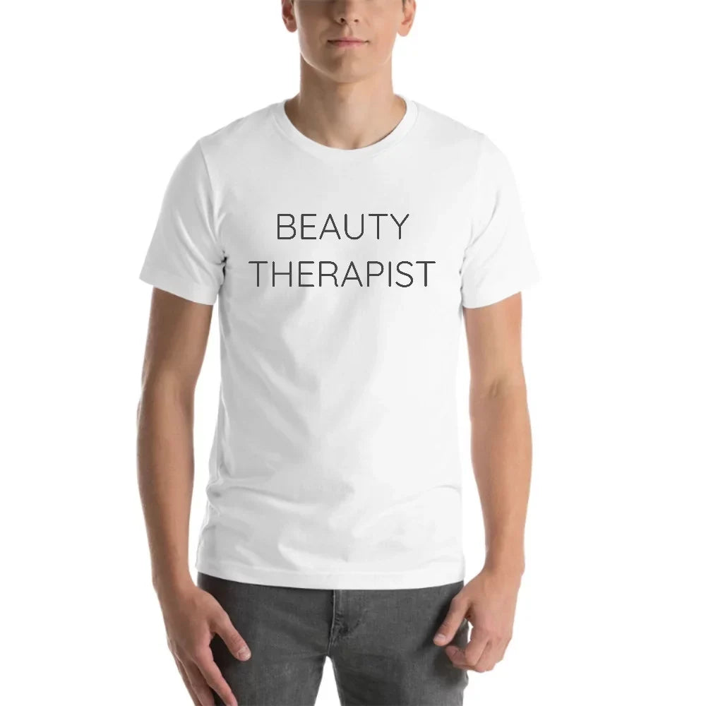 Shirt Short T-Shirt By Undefined M Sleeve Cotton Beauty T Gifts Therapist